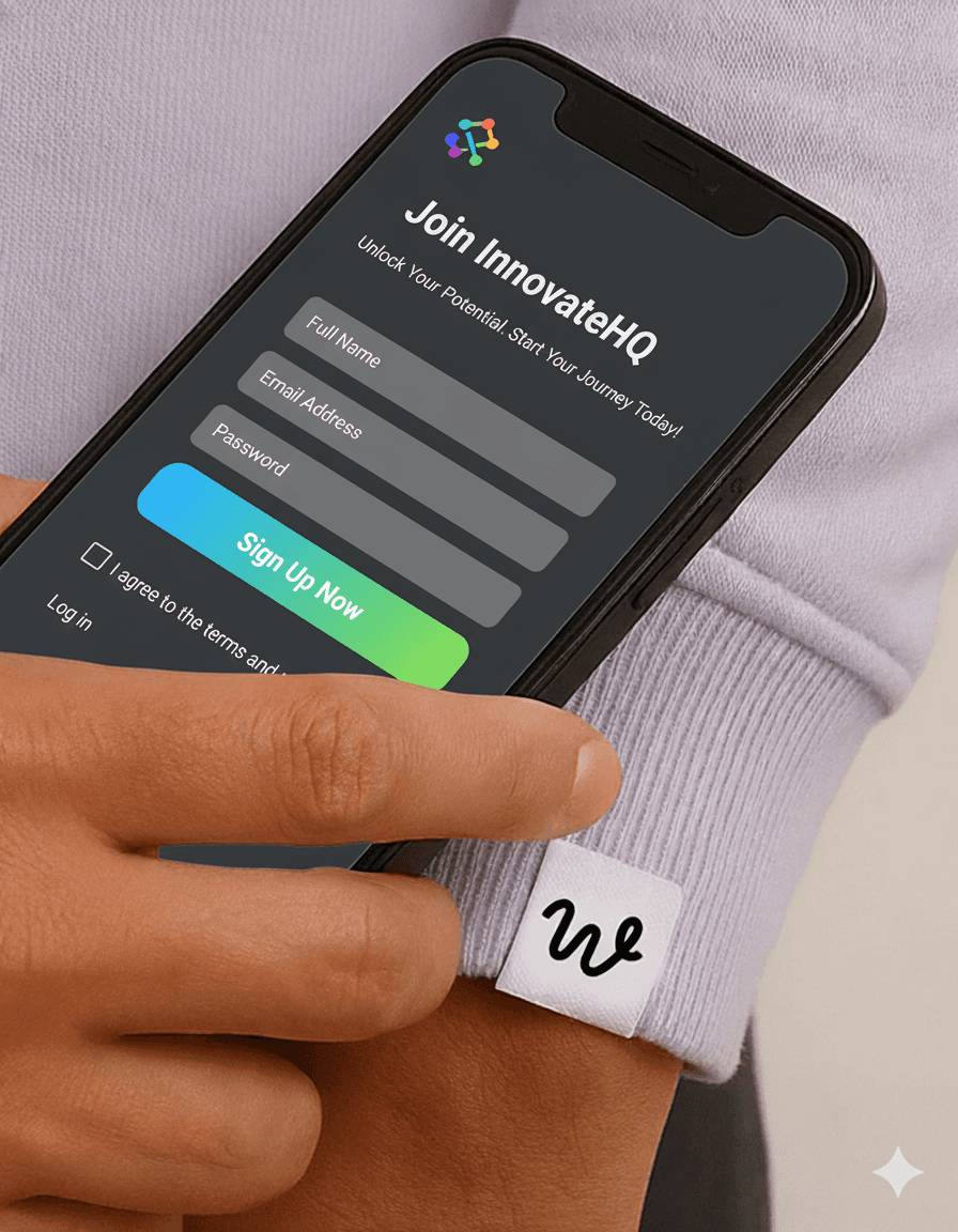WearTap NFC and QR technology